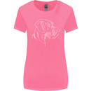 German Wirehaired Pointer Womens Wider Cut T-Shirt Azalea