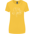 German Wirehaired Pointer Womens Wider Cut T-Shirt Yellow