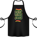 Germany Octoberfest German Beer Alcohol Cotton Apron 100% Organic Black