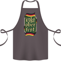 Germany Octoberfest German Beer Alcohol Cotton Apron 100% Organic Dark Grey