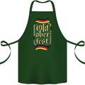 Germany Octoberfest German Beer Alcohol Cotton Apron 100% Organic Forest Green