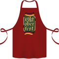 Germany Octoberfest German Beer Alcohol Cotton Apron 100% Organic Maroon