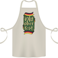 Germany Octoberfest German Beer Alcohol Cotton Apron 100% Organic Natural