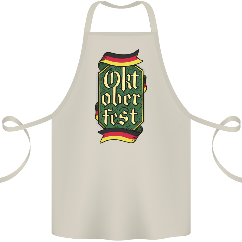Germany Octoberfest German Beer Alcohol Cotton Apron 100% Organic Natural