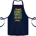 Germany Octoberfest German Beer Alcohol Cotton Apron 100% Organic Navy Blue