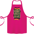Germany Octoberfest German Beer Alcohol Cotton Apron 100% Organic Pink