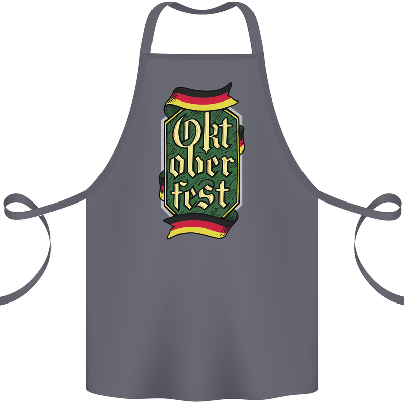 Germany Octoberfest German Beer Alcohol Cotton Apron 100% Organic Steel
