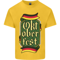 Germany Octoberfest German Beer Alcohol Kids T-Shirt Childrens Yellow
