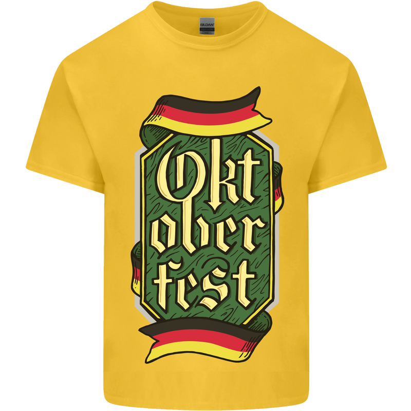 Germany Octoberfest German Beer Alcohol Kids T-Shirt Childrens Yellow