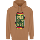 Germany Octoberfest German Beer Alcohol Mens 80% Cotton Hoodie Caramel Latte