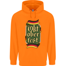 Germany Octoberfest German Beer Alcohol Mens 80% Cotton Hoodie Orange