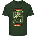 Germany Octoberfest German Beer Alcohol Mens Cotton T-Shirt Tee Top Forest Green