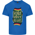 Germany Octoberfest German Beer Alcohol Mens Cotton T-Shirt Tee Top Royal Blue