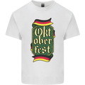 Germany Octoberfest German Beer Alcohol Mens Cotton T-Shirt Tee Top White