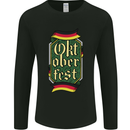 Germany Octoberfest German Beer Alcohol Mens Long Sleeve T-Shirt Black