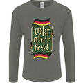Germany Octoberfest German Beer Alcohol Mens Long Sleeve T-Shirt Charcoal