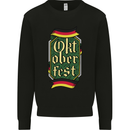 Germany Octoberfest German Beer Alcohol Mens Sweatshirt Jumper Black
