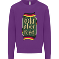 Germany Octoberfest German Beer Alcohol Mens Sweatshirt Jumper Purple