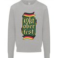 Germany Octoberfest German Beer Alcohol Mens Sweatshirt Jumper Sports Grey
