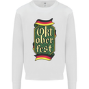 Germany Octoberfest German Beer Alcohol Mens Sweatshirt Jumper White