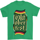Germany Octoberfest German Beer Alcohol Mens T-Shirt Cotton Gildan Irish Green