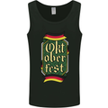 Germany Octoberfest German Beer Alcohol Mens Vest Tank Top Black