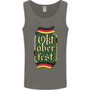 Germany Octoberfest German Beer Alcohol Mens Vest Tank Top Charcoal
