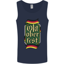 Germany Octoberfest German Beer Alcohol Mens Vest Tank Top Navy Blue