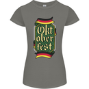 Germany Octoberfest German Beer Alcohol Womens Petite Cut T-Shirt Charcoal