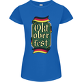 Germany Octoberfest German Beer Alcohol Womens Petite Cut T-Shirt Royal Blue