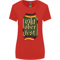 Germany Octoberfest German Beer Alcohol Womens Wider Cut T-Shirt Red