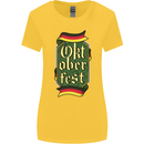 Germany Octoberfest German Beer Alcohol Womens Wider Cut T-Shirt Yellow