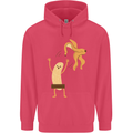 Get Naked Censored Banana Funny Childrens Kids Hoodie Heliconia