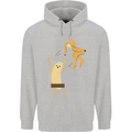 Get Naked Censored Banana Funny Childrens Kids Hoodie Sports Grey