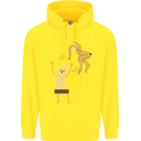 Get Naked Censored Banana Funny Childrens Kids Hoodie Yellow