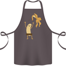 Get Naked Censored Banana Funny Cotton Apron 100% Organic Dark Grey