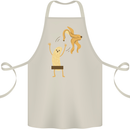 Get Naked Censored Banana Funny Cotton Apron 100% Organic Natural