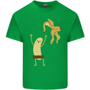 Get Naked Censored Banana Funny Kids T-Shirt Childrens Irish Green