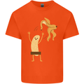Get Naked Censored Banana Funny Kids T-Shirt Childrens Orange