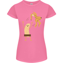 Get Naked Censored Banana Funny Womens Petite Cut T-Shirt Azalea
