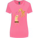 Get Naked Censored Banana Funny Womens Wider Cut T-Shirt Azalea