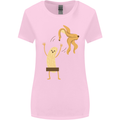 Get Naked Censored Banana Funny Womens Wider Cut T-Shirt Light Pink