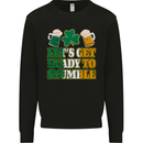 Get Ready Stumble St. Patrick's Day Beer Mens Sweatshirt Jumper Black