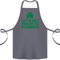 Get Ready to Stumble St. Patrick's Day Cotton Apron 100% Organic Steel