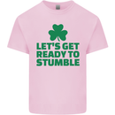 Get Ready to Stumble St. Patrick's Day Kids T-Shirt Childrens Light Pink