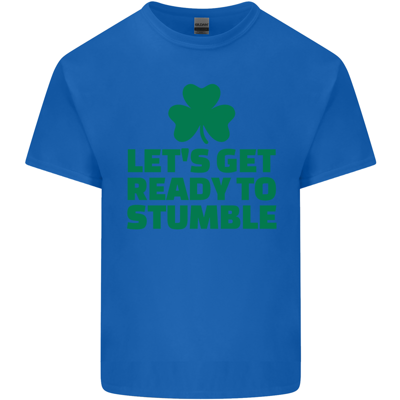 Get Ready to Stumble St. Patrick's Day Kids T-Shirt Childrens Royal Blue