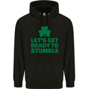 Get Ready to Stumble St. Patrick's Day Mens 80% Cotton Hoodie Black