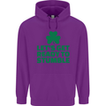 Get Ready to Stumble St. Patrick's Day Mens 80% Cotton Hoodie Purple