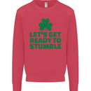 Get Ready to Stumble St. Patrick's Day Mens Sweatshirt Jumper Heliconia