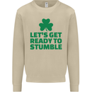 Get Ready to Stumble St. Patrick's Day Mens Sweatshirt Jumper Sand